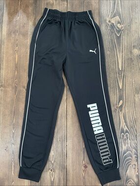 Boy’s Black Puma Joggers
